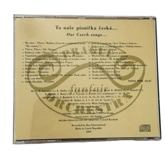 Prague Funfair Orchestra Our Czech Songs Prazsky Poutovy Orchestr Ta Nase Ceska - Picture 2 of 5